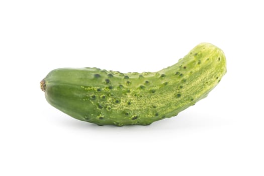 Cucumber isolated on white background