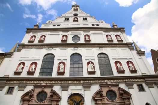 St. Michael’s Church, Neuhauser Strasse in Munich, Germany