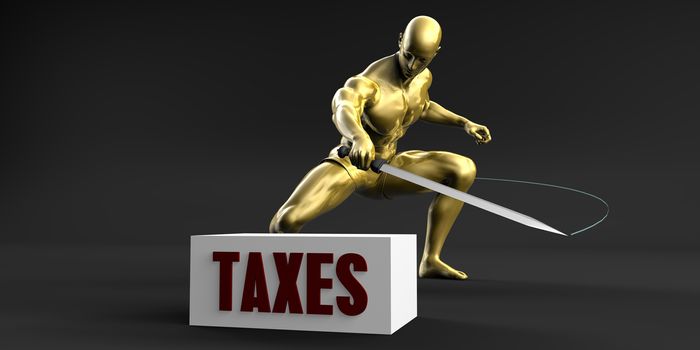 Reduce Taxes and Minimize Business Concept