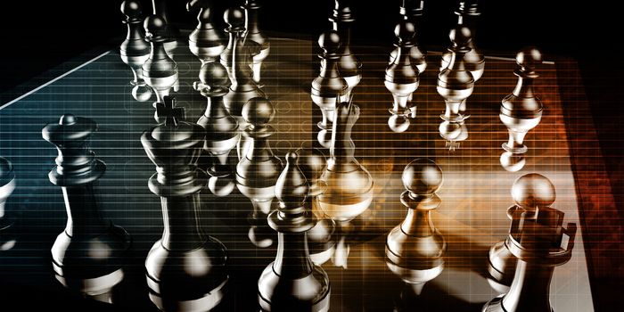 Business Strategy with a Chess Board Concept