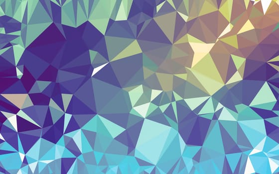 Abstract low poly background, geometry triangle, mosaic pastel color background