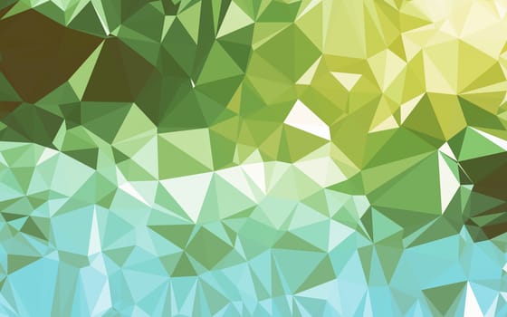 Abstract low poly background, geometry triangle, mosaic pastel color background