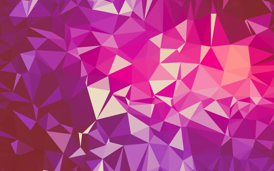 Abstract low poly background, geometry triangle, mosaic pastel color background