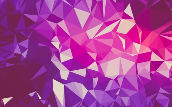 Abstract low poly background, geometry triangle, mosaic pastel color background