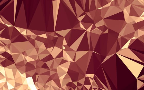 Abstract low poly background, geometry triangle, mosaic pastel color background