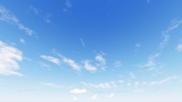 Cloudy blue sky abstract background, blue sky background with tiny clouds, 3d rendering

