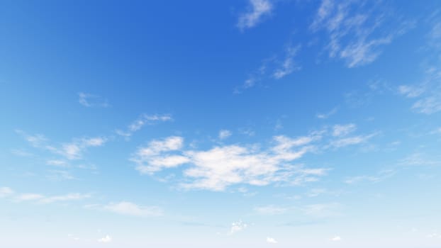 Cloudy blue sky abstract background, blue sky background with tiny clouds, 3d rendering

