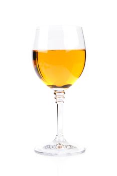 Wine glass isolated on white background