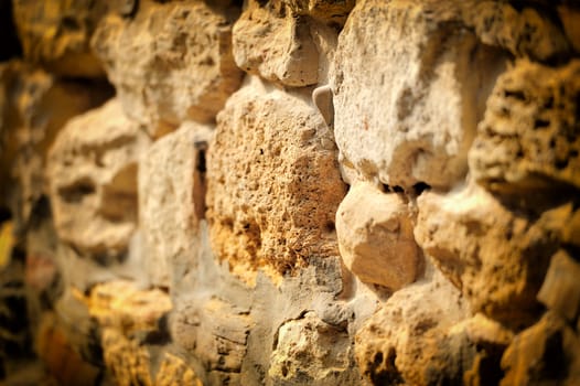 Background of stone wall texture