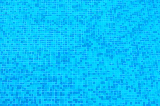 Swimming pool texture background. Blue color