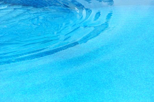 Swimming pool texture background. Blue color