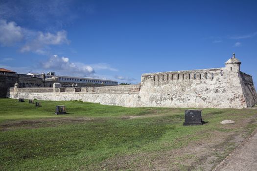 Barrier constructed as part of Cartagena's walls known as El Espigon, El espigon de la Tenaza o Tenaza de Santa Catalina