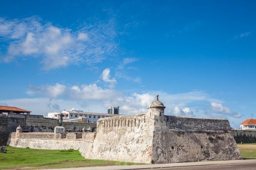 Barrier constructed as part of Cartagena's walls known as El Espigon, El espigon de la Tenaza o Tenaza de Santa Catalina