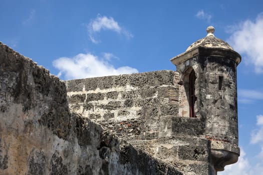 Bartizan of Cartagena's wall