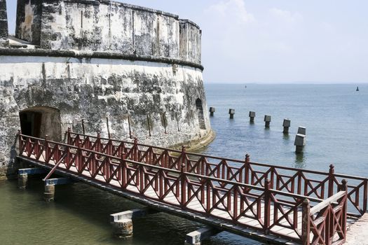 Bridge at San Fernando de Bocachica Fort