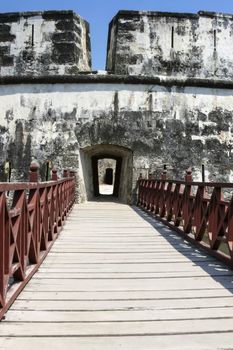 Bridge at San Fernando de Bocachica Fort