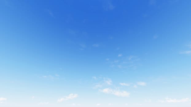 Cloudy blue sky abstract background, blue sky background with tiny clouds, 3d rendering

