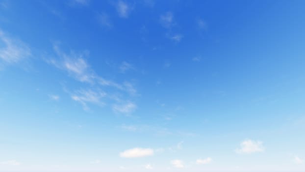 Cloudy blue sky abstract background, blue sky background with tiny clouds, 3d rendering

