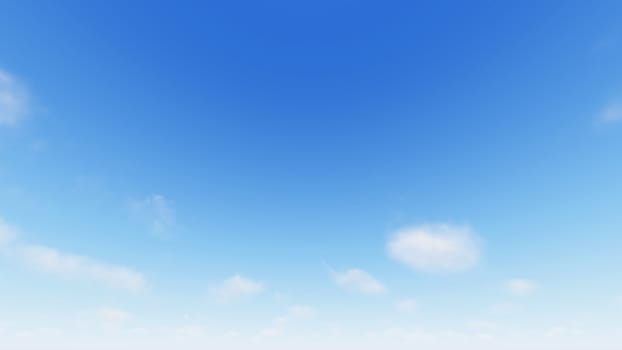 Cloudy blue sky abstract background, blue sky background with tiny clouds, 3d rendering

