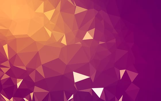 Abstract low poly background, geometry triangle, mosaic pastel color background