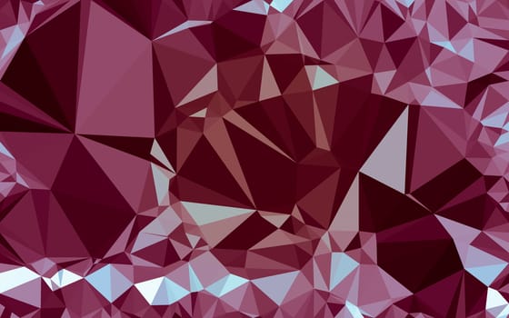 Abstract low poly background, geometry triangle, mosaic pastel color background