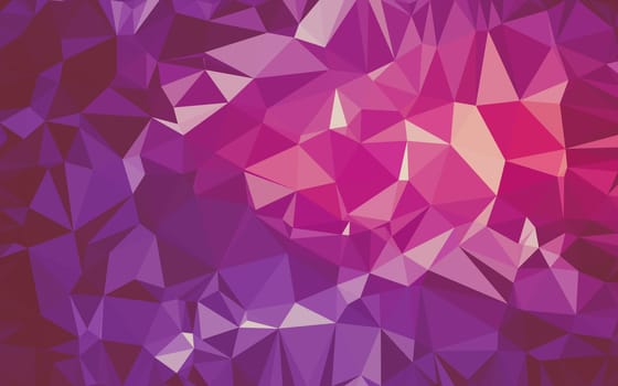 Abstract low poly background, geometry triangle, mosaic pastel color background