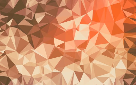 Abstract low poly background, geometry triangle, mosaic pastel color background