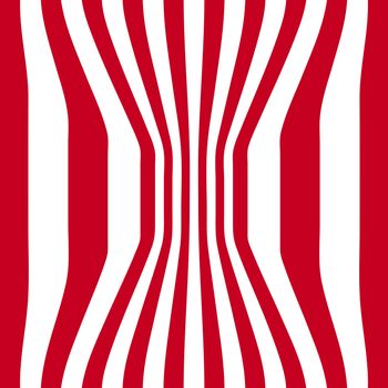 Striped abstract background. red and white zebra print. illustration.