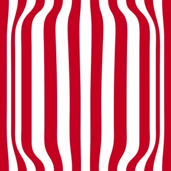 Striped abstract background. red and white zebra print. illustration.