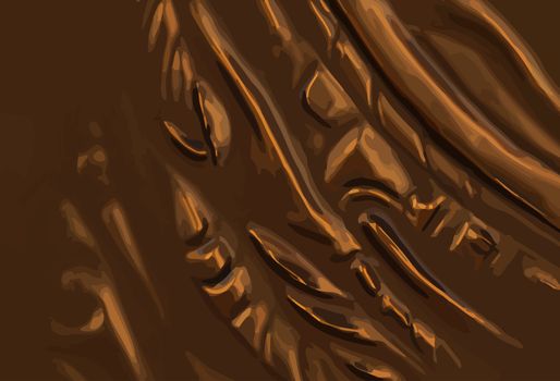 abstract metal bronze background illustration. 