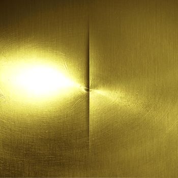 shiny gold wall. golden background and texture. 3d illustration.