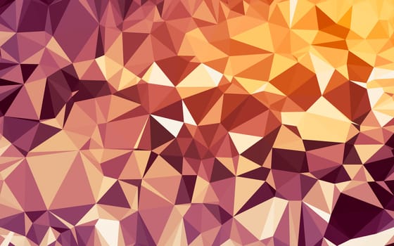 Abstract low poly background, geometry triangle, mosaic pastel color background