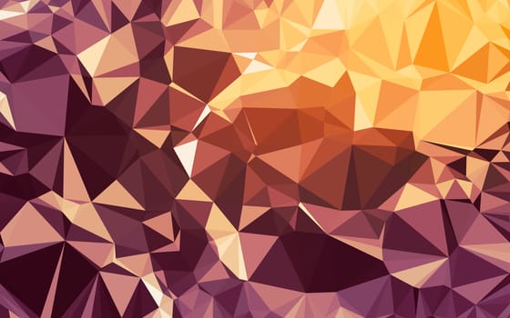 Abstract low poly background, geometry triangle, mosaic pastel color background