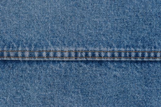 Denim jeans texture or denim jeans background with seam of fashion jeans design with copy space for text or image.