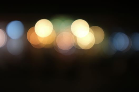 Abstract background with blurry light