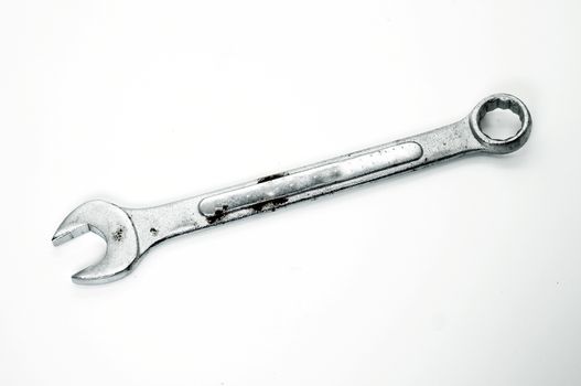 Wrench isolated on white background