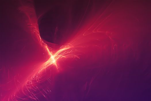 purple glow energy wave. lighting effect abstract background.