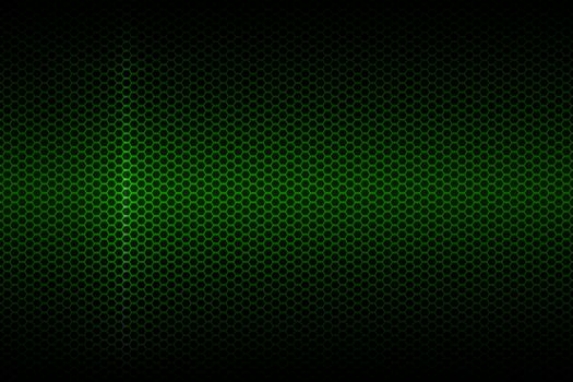 green metallic mesh and light energy digital background texture