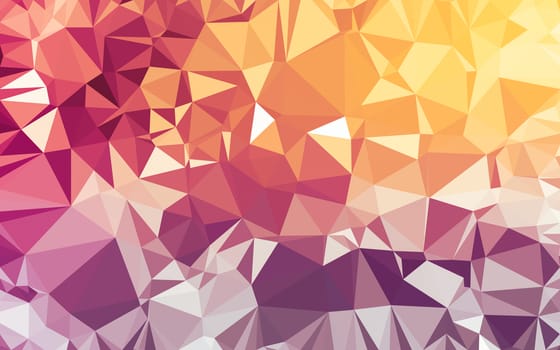 Abstract low poly background, geometry triangle, mosaic pastel color background