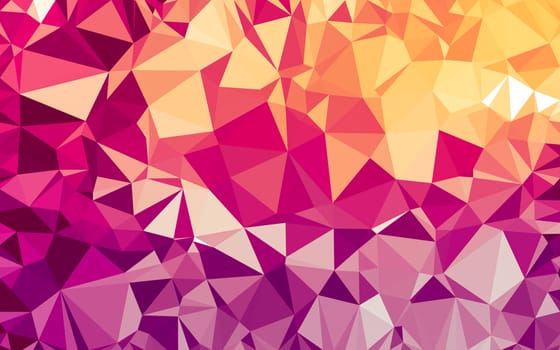 Abstract low poly background, geometry triangle, mosaic pastel color background