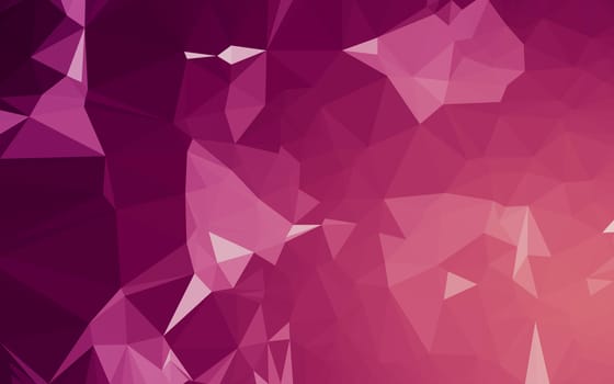 Abstract low poly background, geometry triangle, mosaic pastel color background