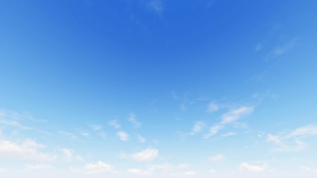 Cloudy blue sky abstract background, blue sky background with tiny clouds, 3d rendering

