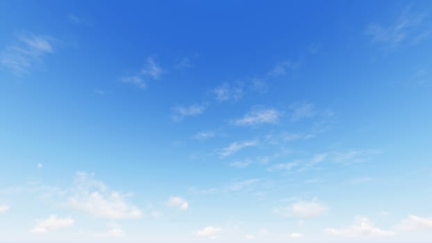 Cloudy blue sky abstract background, blue sky background with tiny clouds, 3d rendering

