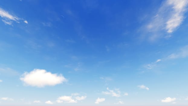 Cloudy blue sky abstract background, blue sky background with tiny clouds, 3d rendering

