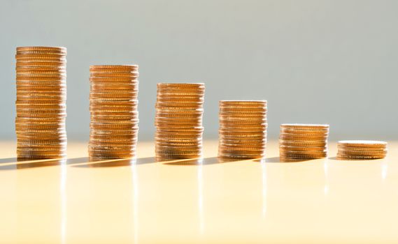 Graph from coins
