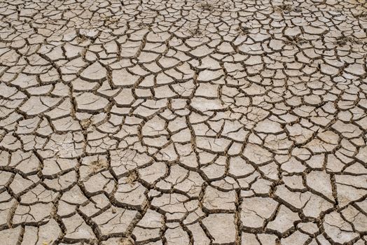 Crack soil on dry season, Global warming / cracked dried mud / Dry cracked earth background / The cracked ground, Ground in drought, Soil texture and dry mud, Dry land.