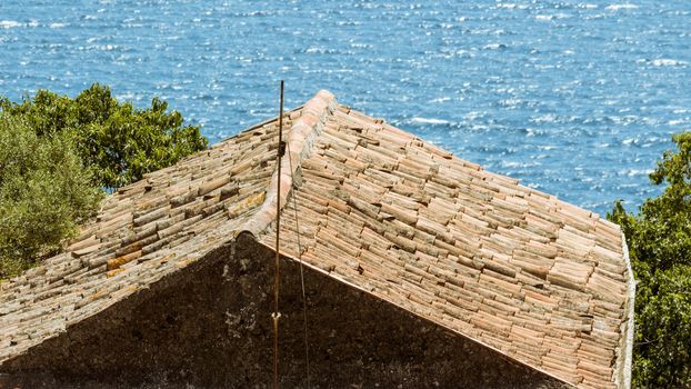 The beautiful Sicilian coast with ancient summer residences