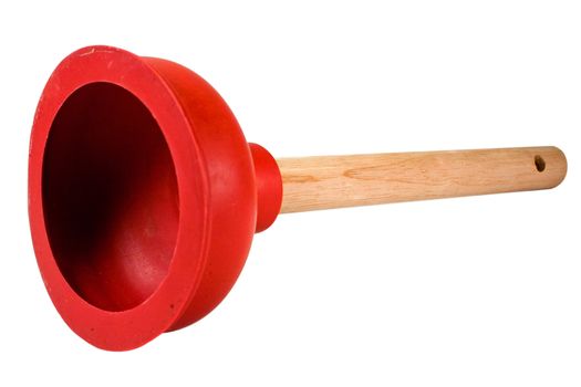 Red Plunger to unclog toilets