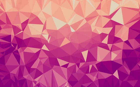 Abstract low poly background, geometry triangle, mosaic pastel color background