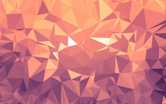 Abstract low poly background, geometry triangle, mosaic pastel color background